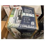 Hampton Bay 48000 BTU Stainless Steel Propane Standing Patio Heater