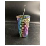 Starbucks Halloween 2023 Oil Slick Rainbow Iridescent Tumbler 16oz