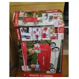 Radio Flyer 3 in 1 EZ Fold Wagon with Canopy 