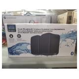 SoundPro by NAXA Dual Bluetooth Indoor/Outdoor Wall Mount Speakers