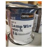 250 ft. 16/2 Brown Stranded Copper Lamp Wire