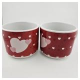 Galerie Heart Design Mugs Set of 2