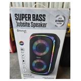 Tzumi Super Bass Jobsite Speaker