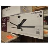 Home Decorators Collection Merwry 52 in. Integrated LED Indoor Matte Black Ceiling Fan