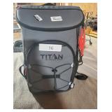 Titan Deep Freeze Ice Wall Backpack Cooler 30 Can Cooler Bag