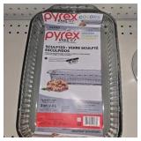 Pyrex Sculpted Tinted 9"x13" Baking Dish Smoke