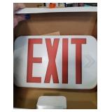 Lot - 4239 APX 25-Watt Equivalence Integrated LED Exit Light