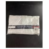 Tommy Hilfiger Men's Big & Tall Short Sleeve Embroidered Chest Stripe Polo Shirt - White - 2XLT