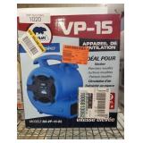 B-Air 1/8 HP Air Mover Carpet Dryer Floor Blower Fan