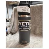 YETI Rambler 26 oz Charcoal BPA Free Bottle with Chug Cap
