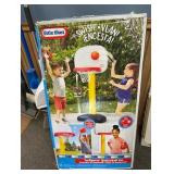 Little Tikes TotSports Basketball Set with Non-Adjustable Post