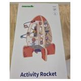Tooky Toy TK333 Wooden Activity Rocket