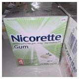 Nicorette Niotine 4mg Gum, 170 CT, Mint
