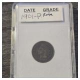 1901 P ONE Cent