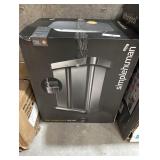 Simplehuman 58 L Metallic Silver Plastic/Stainless Steel Dual Trash Can