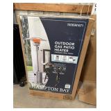 Hampton Bay 48000 BTU Stainless Steel Propane Standing Patio Heater