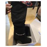 DREAM PAIRS Women's Knee High Platform Heel Boots