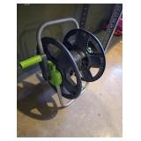 Water Hose Reel Cart, Holds 60-80 Ft of 5/8 Inch Hose,