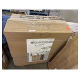 Oakley 37 in. Single Sink Beige Oak Bath Vanity with White Cultured Marble Top