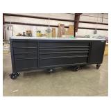 108 in. W x 24 in. D 9-Drawer Heavy-Duty Mobile Workbench 