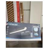 Matte Black 13 in. LED Adjustable White Picture Light