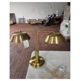 Brass desktop lamp