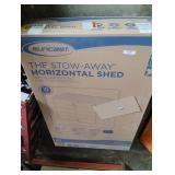 Suncast The Stow Away 5 ft. x 3 ft. Resin Horizontal Storage Shed 