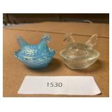 Miniature Chicken Salt Cellars