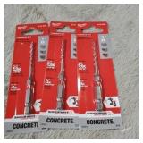 Milwaukee Shockwave 1/8 in. X 3-1/2 in. L Carbide Hammer Drill Bit 