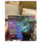 Multi-Color Sound Reactive USB Powered Galaxy Wave Projector