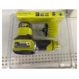 RYOBI USB Lithium Compact Scrubber Kit 