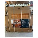 Sink Base Kitchen Cabinet in Medium Oak