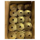 TOP SHIELD 1 in. x 12-Gauge Electrogalvanized Ring Shank Plastic Nail Cap Roofing Nails