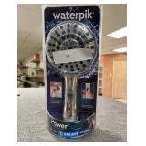 Waterpik EasyReach 6-Settings Chrome 4.5-in Round 