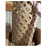 Deckorators 4 ft. W X 8 ft. L Cedar Plastic Privacy Lattice Panel (6)