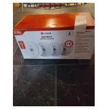 Compact 4 in. Battery Powered Smoke Detector with Photoelectric Sensor