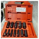12PC 49-66-7006 for Milwaukee Impact Duty 3/8" Drive SAE 6 Point Socket