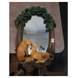 Leopard mirror