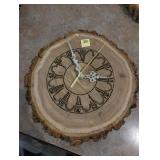 Wooden clock