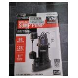 1/2 HP Aluminum Sump Pump Vertical Switch