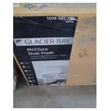 1-piece 1.1 GPF/1.6 GPF High Efficiency Dual Flush Elongated Toilet