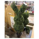 3 ft. Artificial Bunny Shaped Topiary Trees in Pot