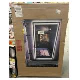 48 in. W x 30 in. H Rectangular Frameless 192 LEDs/m Front Lighted Anti-Fog Tempered Glass Wall Bathroom Vanity Mirror