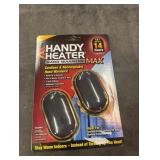 HANDY HEATER 12.5-Watt Electric Personal Hand Warming Fan Forced Air Heater Furnace (2-Pack)