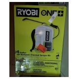 RYOBI ONE+ 18V Cordless Battery 4 Gal. Backpack Chemical Sprayer 