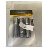 3-Pack 300-Lumen Aluminum Flashlights
