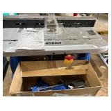 Kobalt 12 amp router with table