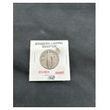 Standing Liberty Quarter Silver Rare 1929
