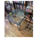 Glass coffee table