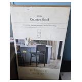 Ceylon Woven Counter Height Barstool Black - Threshold